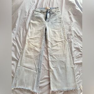 7 For All Mankind Light Blue Luxe Vintage Flare Jeans